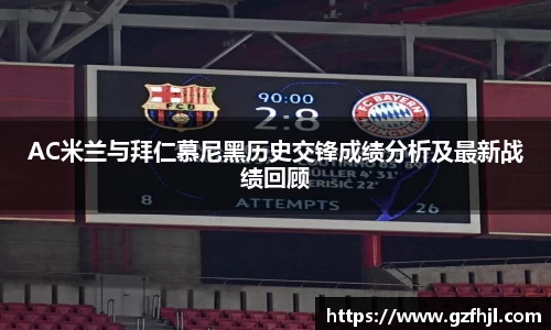 AC米兰与拜仁慕尼黑历史交锋成绩分析及最新战绩回顾